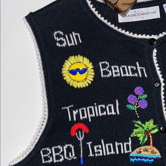 🆕MARISA CHRISTINA Summer Theme Vest - Picture 13 of 16